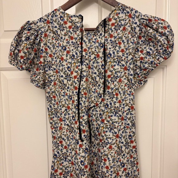 Doen Rhodia Dress in Creame Prairie De Montagne - Picture 8 of 8